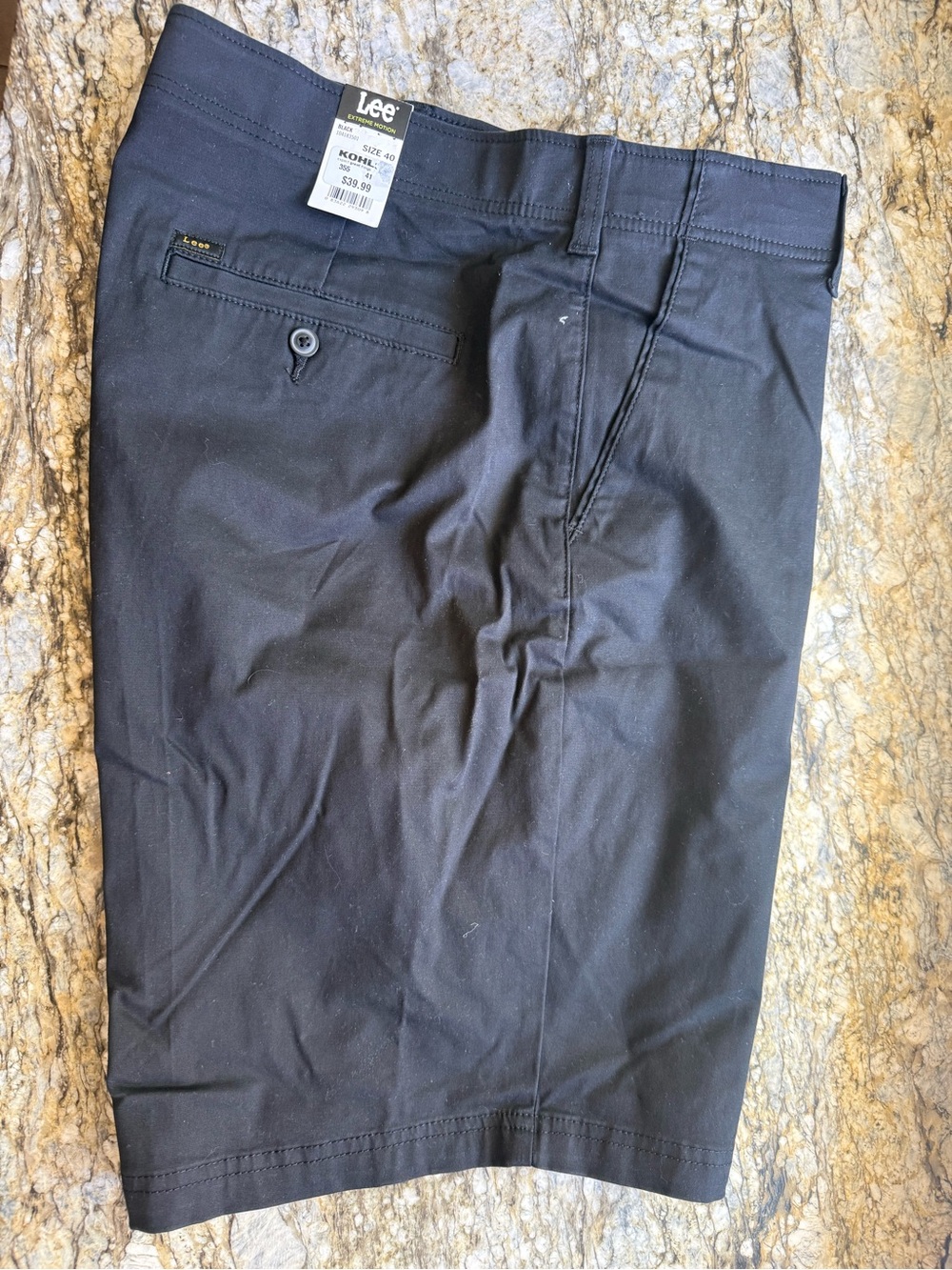 Lee Men's Black Shorts